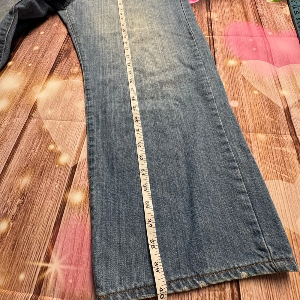 Lucky Brand Men's Mid Blue Straight Jeans